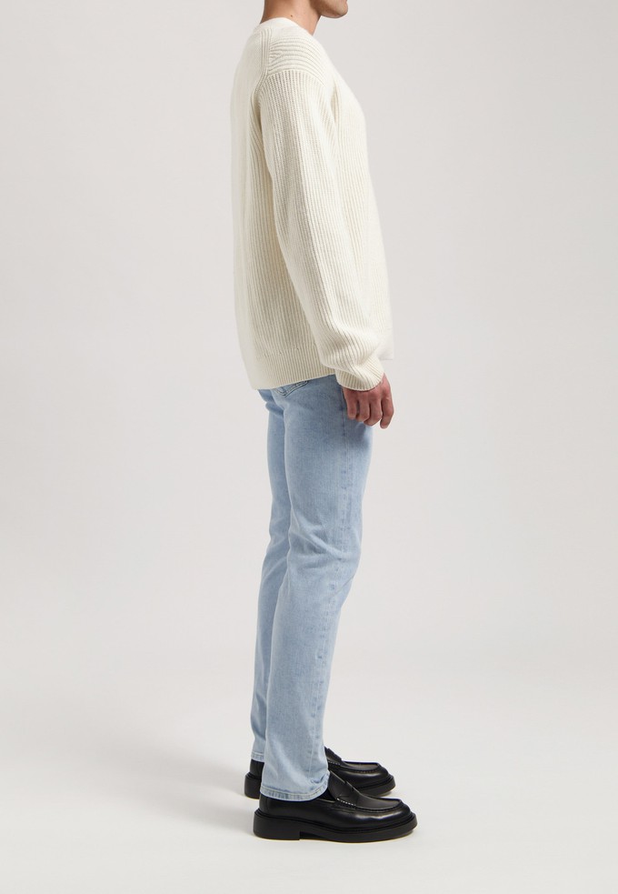 Bryce Mid Straight - Light Stone from Mud Jeans