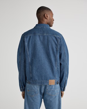 Benny Denim Jacket - Medium Stone from Mud Jeans