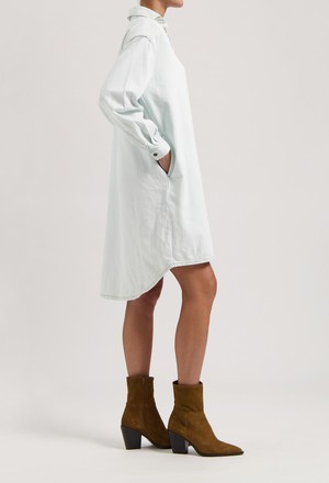 Ella Denim Dress - Sun Stone from Mud Jeans