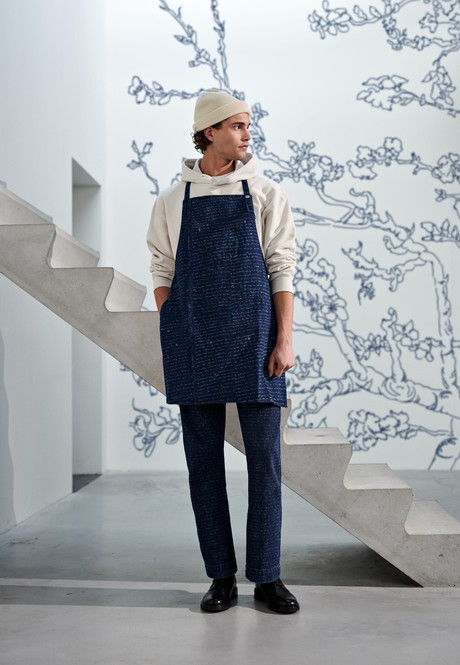 Van Apron - Starry Blue from Mud Jeans