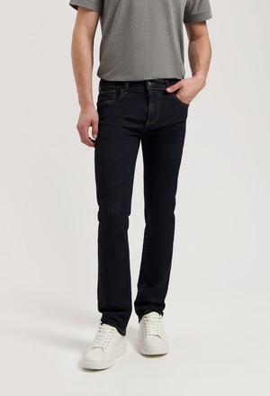 Bryce Mid Straight - Strong Blue from Mud Jeans