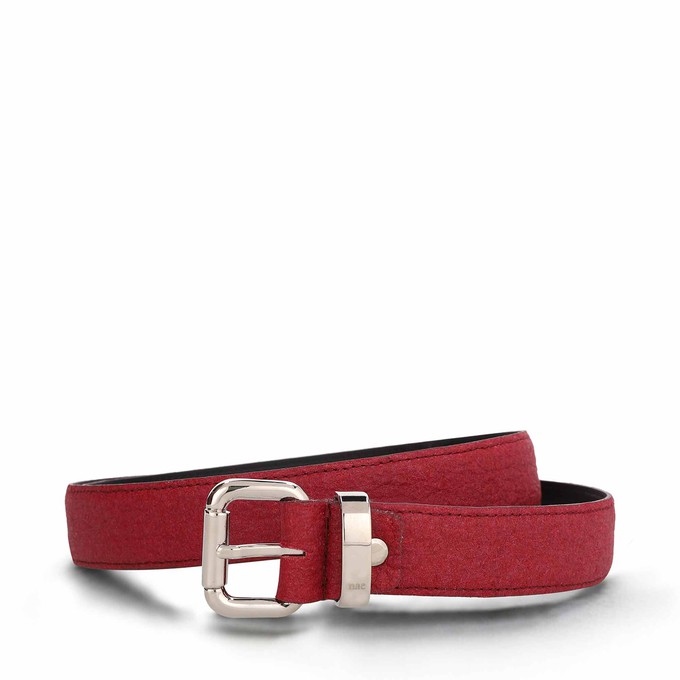 Belt Ordis Red from NAE Vegan Shoes