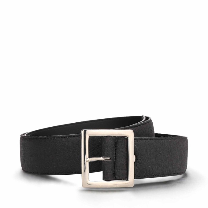 Belt Saldes Black from NAE Vegan Shoes