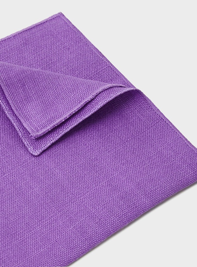 Italian Upcycled LInen Pocket Square from Neem London