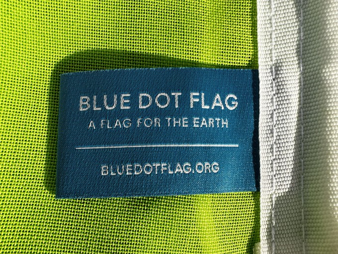 Blue Dot Flag from New Habit