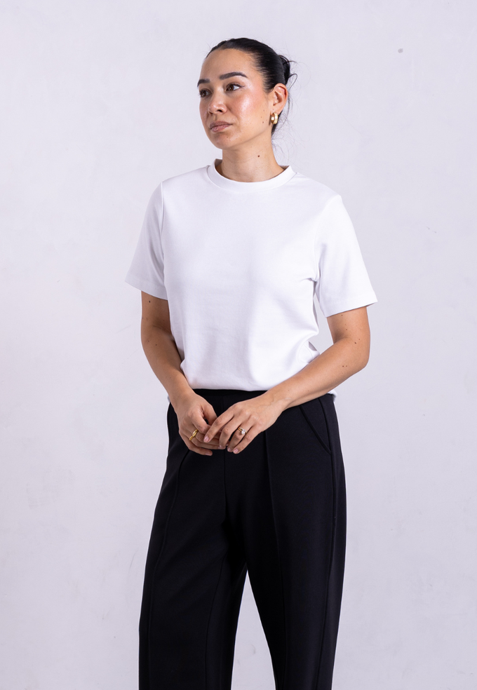 Organic Cotton Relaxed Fit T-Shirt, White from Not Basics