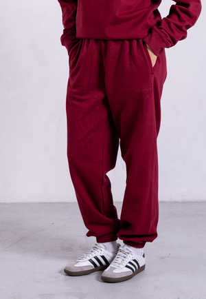 Organic Cotton Sweatsuit Set, Ruby Wine from Not Basics