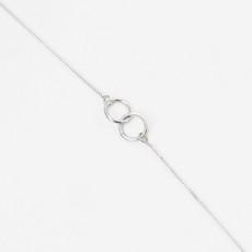 Eternal Connection ketting zilver Small via Nowa