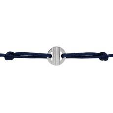 You are Loved armband zilver ~ donkerblauw via Nowa