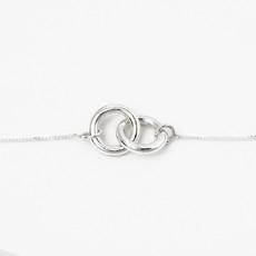 Eternal Connection ketting zilver Large via Nowa