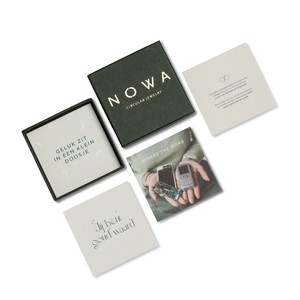 You are Loved armband zilver ~ zwart from Nowa