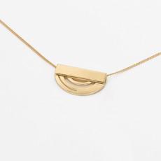 Bright Star ketting goud via Nowa