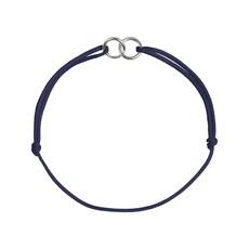 No Waste armband zilver via Nowa