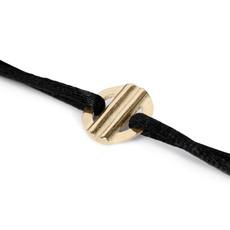 You are Loved armband goud ~ zwart via Nowa