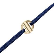 You are Loved armband goud ~ donkerblauw via Nowa