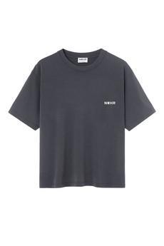 Basic black washed T-shirt via NWHR