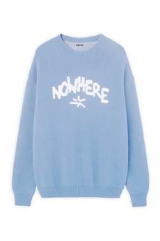 Nowhere baby blue sweater (PRESALE) via NWHR