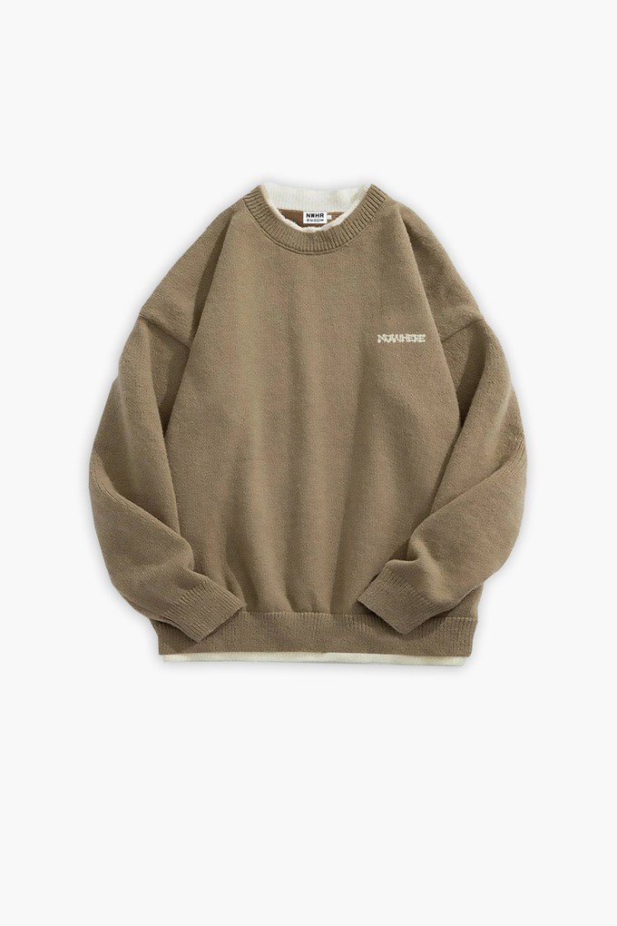 Double Camel Sweater from NWHR