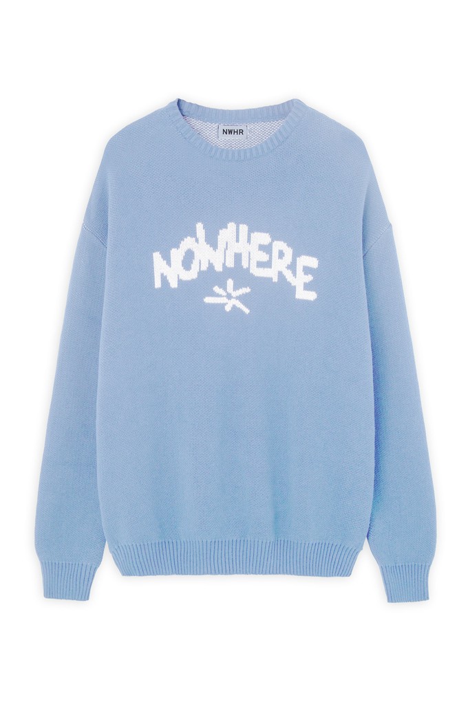 Nowhere baby blue sweater (PRESALE) from NWHR