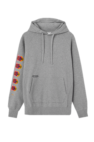 Mask Face Sweatshirt Gray from NWHR