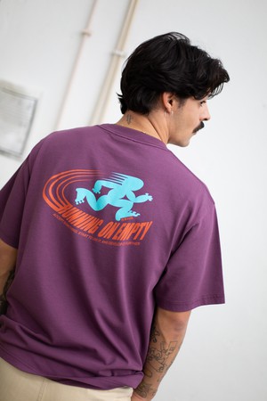 Burgundy Running T-shirt from NWHR