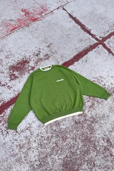 Double Green Sweater via NWHR