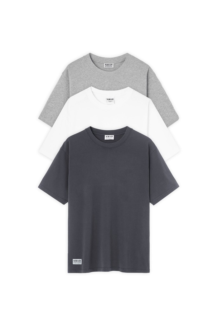 Pack 3 basic t-shirts from NWHR