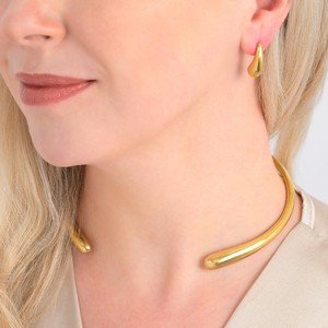 Jelani Recycled Brass Choker from Paguro Upcycle