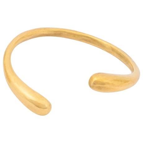 Jelani Twisted Recycled Brass Bangle from Paguro Upcycle