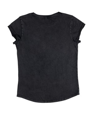 De Koi | T-shirt Dames | Stone Wash Black from PapajaRocks