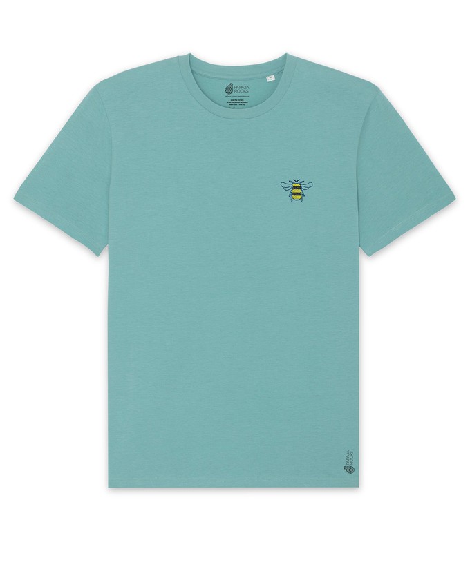 De Hommel | T-shirt Unisex | Teal Monstera (Kleur gaat uit de collectie) from PapajaRocks