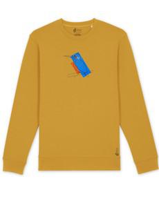 De IJsvogel | Sweater Unisex | Ochre via PapajaRocks