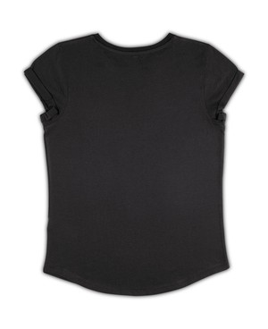 De Uil | T-shirt Dames | Ash Black from PapajaRocks