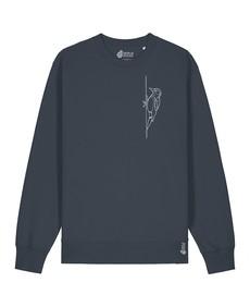 De Specht | Sweater Unisex | India Ink Grey via PapajaRocks