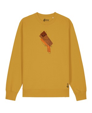 De Uil | Sweater Unisex | Ochre from PapajaRocks