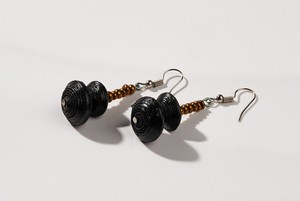 Earrings with two paper beads "Happy Africa" from PEARLS OF AFRICA