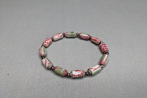 Bracelet made of cylindrical paper beads "Kribi" from PEARLS OF AFRICA