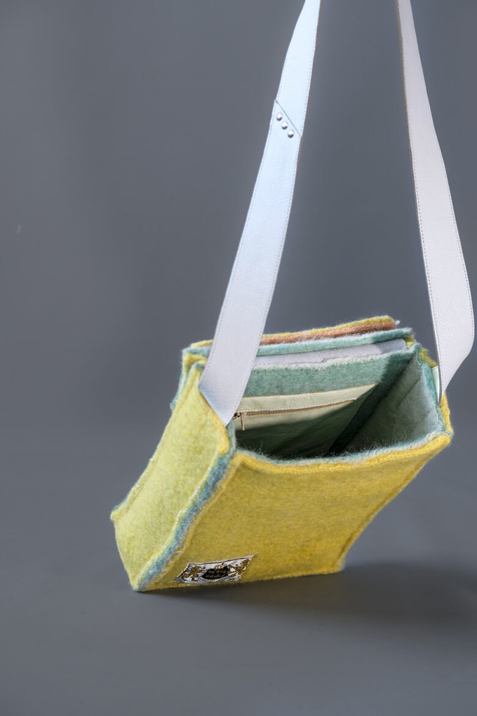 Yellow Layers Shoulder Bag from Pepavana