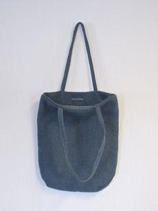 Blue Tweed Mini Shopper Bag via Pepavana