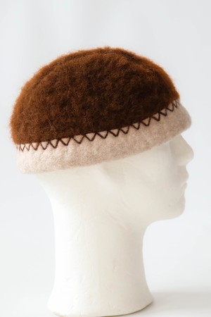 Dock Worker Beanie | Brown & Hairy from Pepavana