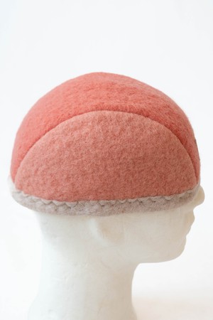 Dock Worker Beanie | two tone coral from Pepavana