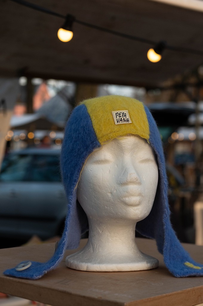 Blue-Yellow Balaclava from Pepavana