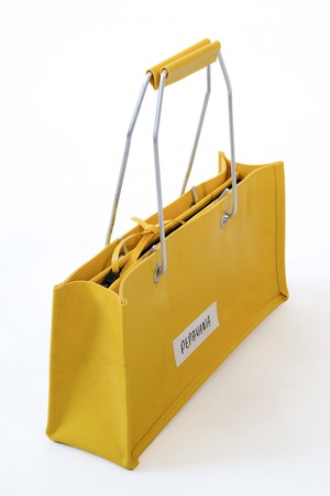 Yellow Retro Handbag from Pepavana