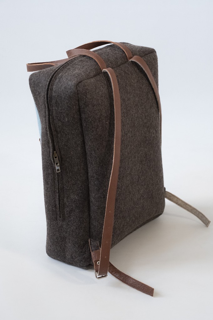 Backpack Brown Blue Blond from Pepavana