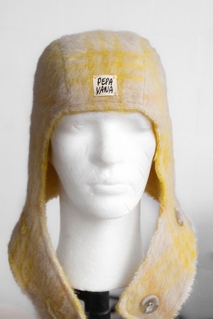 Yellow Cream Caramel Balaclava from Pepavana