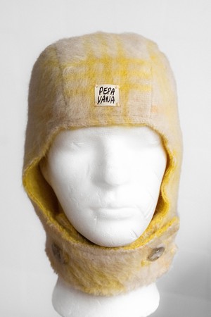 Yellow Cream Caramel Balaclava from Pepavana