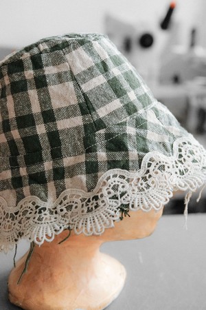 Boho Bucket Hat with Lace from Pepavana