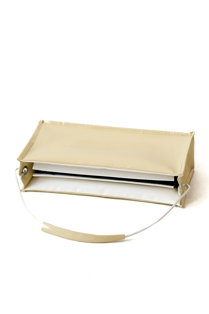 Beige Bucket Handbag from Pepavana