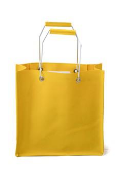 Yellow Retro Shopper Bag via Pepavana