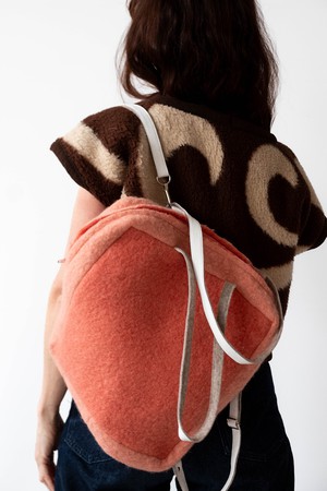 Blankie Rucksack Two Tones Coral from Pepavana